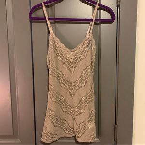 Free People Intimately Lace Tank Top